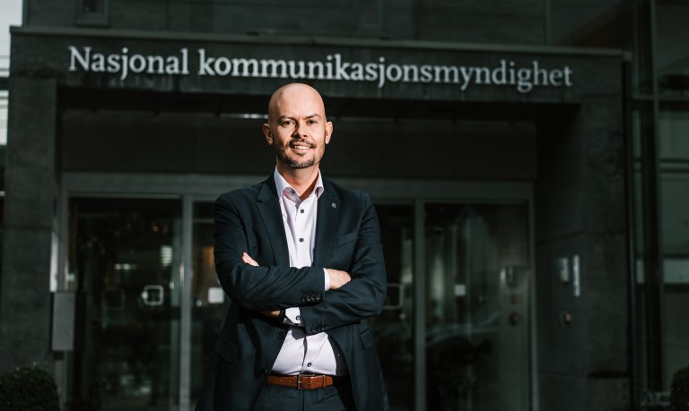 Fungerande direktør i Nkom, John-Eivind Velure.