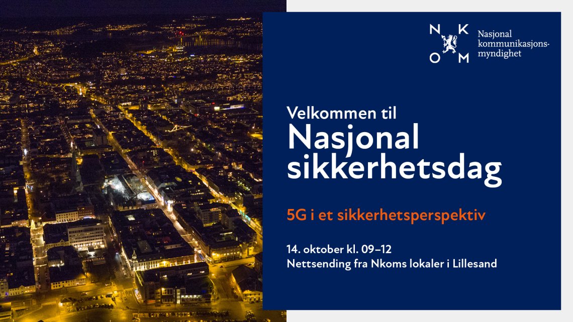 plakat Nasjonal sikkerhetsdag